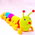 Catch Cute caterpillar plus long strip pillow funny rag doll toy. 