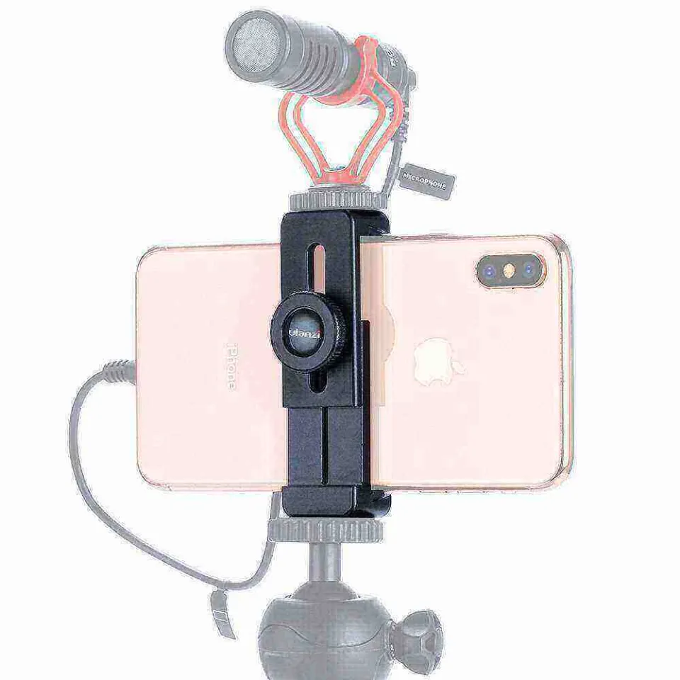 ULANZI ST-02L Smartphone Vlog Phone Mount with Cold Shoe for