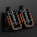 WEST BIKING Bicycle Pedals Ultralight Wide Flat with Anti-slip Pad MTB Road Bike Quality Pedals. 