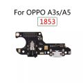 USB Charger Charging Board For OPPO A3S A5 1803 1853 with Microphone Flex cable Replacement Parts. 