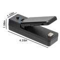 Rechargeable Sealing Machine, Portable Household USB Charging Sealing Clip, Snack Bag Mini Heat Sealing Machine, Plastic Bag Sealer. 