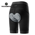 ROCKBROS Men's Cycling Shorts Dual-layer Sponge Density Bike Shorts Side Pocket Design Cycling Pants Sport Clothing. 