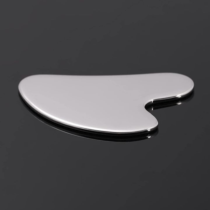 Gua Sha Facial Tools Stainless Steel, GuaSha Massage Tool for Face as a Nice Face Massager or Skin Care Tool Gift