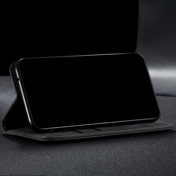 lthmy%20for%20Xiaomi%20Redmi%20Turbo%203%20case%20Retro%20Denim%20Leather%20Flip%20Wallet%20Stand%20Casing%20Cover%20-%20Image%204