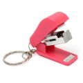 1 Pc Portable Keychain Mini Cute Stapler for Home Office School Paper Bookbinding Gift (Random Color). 