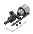 Machifit 0.3-4mm Mini Electric Drill Chuck JTO Taper with 5mm Shaft Connecting Rod for 775 Motor. 