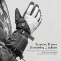 ROCKBROS Winter Electric Heating Gloves Constant Temperatured Motorcycle Skiing Gloves Waterproof Comfortable Full Finger Touch Screen Cycling Gloves. 