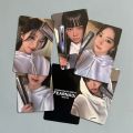 5Pcs Set Kpop LE SSERAFIM Lomo Cards FEARNADA Photocard FM Small Support Light Card Postcards Fans Gifts. 