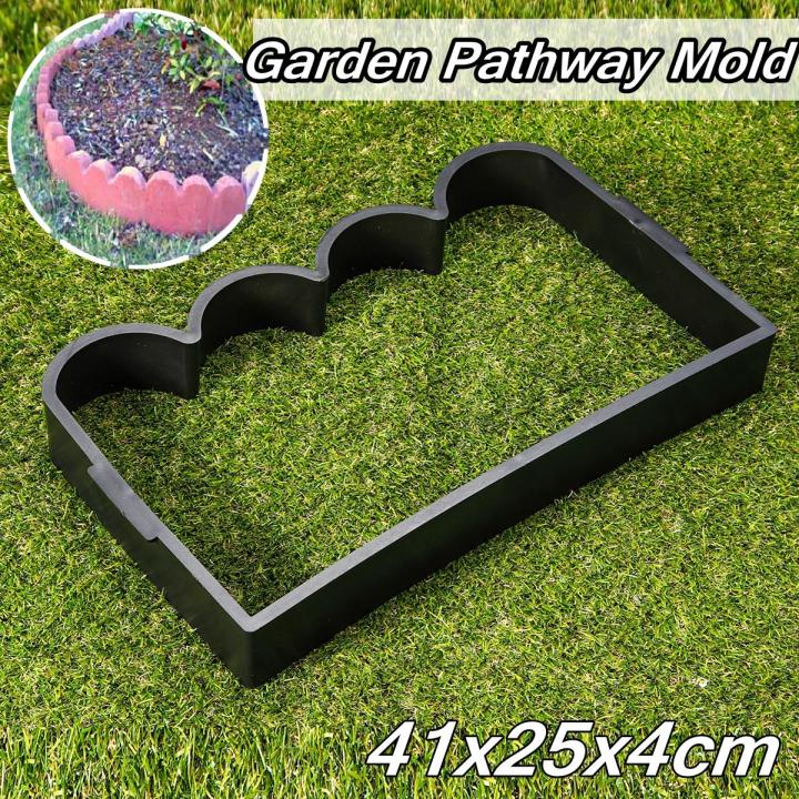Pathway Mold Pathway Stone Mold Concrete Stepping Pathmate Sidewalk Walk Way Road ...