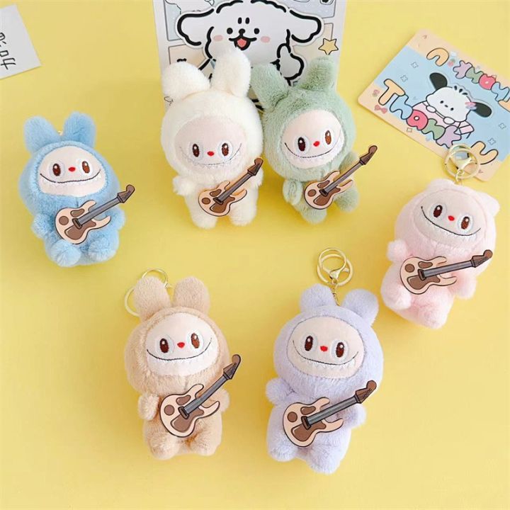 Cartoon Labubu The Monsters Blind Cardiac arone Mysterious Surprise Box Figure Model Bag Keychain Gifts Kids Toys