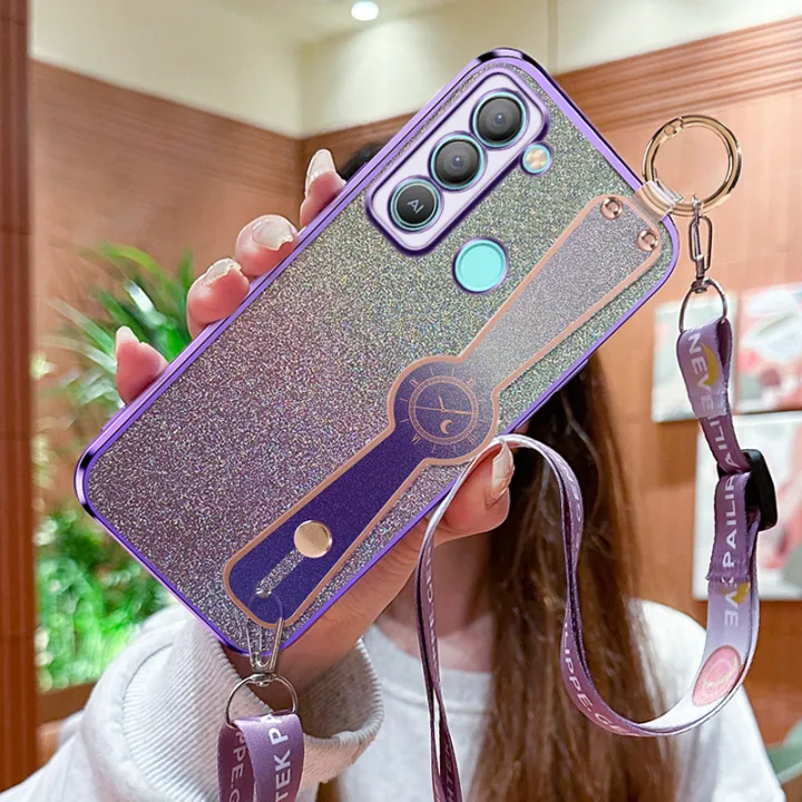 For%20Tecno%20POP%205%20LTE%20BD4%20BD4i%20BD4a%20Pop%205%20Pro%20BD4j%20BD4h%20Flash%20powder%20electroplating%20Wrist%20strap%20bracket%20Phone%20Case%20Whit%20lanyard%20-%20Image%207