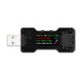 Universal Serial New Bus Tester LCD Detector Voltmeter Ammeter Power Capacity Universal Serial Bus Meter Black -. 