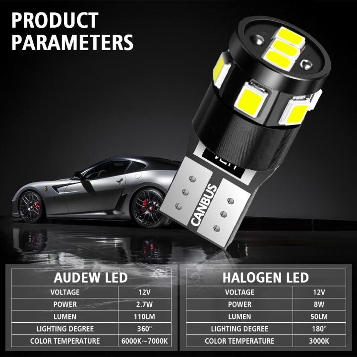 AUDEW%2010%20pack%20T10%20LED%20light%20bulbs%202835smd%209led%20decoding%20vehicle%20width%20lamp,Side%20Marker%20Lights,Decorative%20Light,%209,240%20lumens,%2012V,%202.7W,%204882K,%20IP65,%2050,000%20Hours%20Life%20-%20-%20Image%206