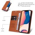 lthmy for Oppo Reno 12F 5G Luxury Flip Imitation Genuine Leather Phone Case Card Slot Wallet Stand Bracket Cover Shockproof Soft TPU Shell Casing. 