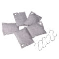 5Pcs/Set Activated Bamboo Charcoal Bag Deodorizer Purifying Odor Remover 100g -. 