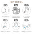 Icing Facial Stainless Steel Mermaid Shape Spoons Cooling Ice Globes Face Massager Facial Cryo Sticks Gua Sha Massage. 