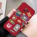 For RedMagic 7 Pro 5G Back Cover Case Fashion Cartoon design Square Frame Shockproof Cartoon pattern Camera Lens Protector Phone Cases. 