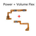 For OPPO A3s A5 1853 / Realme C1 / Realme 2 Power on / off Switch Button Side Volume Up Down Buttons Flex Cable Replacement Parts.