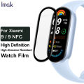 For Xiaomi Smart Band 9/Smart Band 9 NFC Film Tempered Glass Front Screen Protector. 