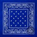 Musion 100% Cotton Bandana Scarf Paisley Print Kain Kepala Fashion Turban Headband Classic Square Hip Hop Handkerchief Men Original Head Wrap Tuala Key 55 cm Sapu Tangan Lelaki. 