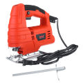710W 0-3000r/min Single Control/Speed Control Electric Corded Jigsaw Cutting Machine Cutting Wood/Steel/Plastic Mini Jigsaw Woodworking-Speed Control. 