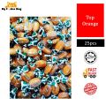 Gula Torrone candy 25pcs MILKISS milk Rico homark Fruits Barley Sweet Mint Big Foot Mini bites My foodies King. 
