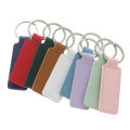 St.kunkka 1Pcs PU Leather Keychain Colorful Elegant Keychain Making for DIY Keychain Souvenirs. 