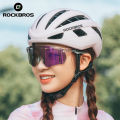 ROCKBROS Cycling Glasses Photochromic Polarized Lens Windproof Anti-UV Bicycle Goggles for Men and Bike Accessories. 