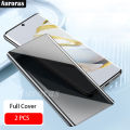 2Pieces Privacy Glass for Realme GT6 GT 6T Screen Protector Film for Realme GT NEO6 / GT NEO6 SE Full Screen Cover Curved Edge Tempered Glass Privacy Protector Phone Case. 