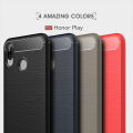 LAN Phone Case Ultimate Protection Resilient Shock Absorption and Carbon Fiber Design Cover For Huawei Honor Play Case. 