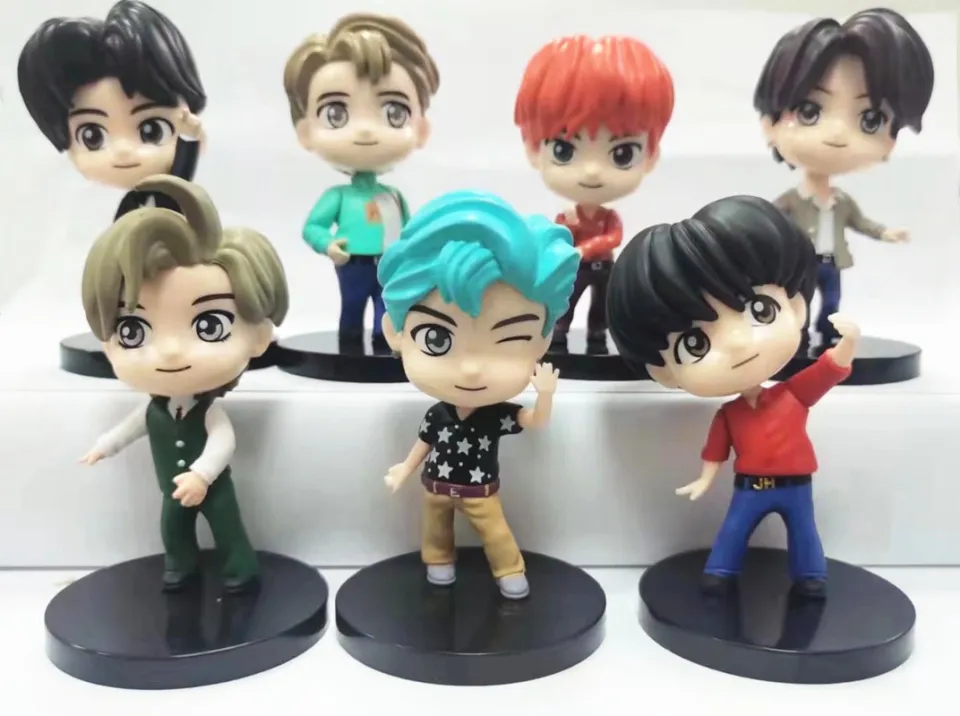 BTS BT21 tinytan フィギュアセット BTSの大人気キャラクター