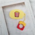 Silicone Soft Airdots Case Protective With Hook For Xiaomi Mi Redmi AirDots 2 S Cover Earphone Charging Box. 