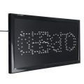 Bright OPEN/CLOSED LED NEON SIGN LIGHT Plate for Business Shop Bar Restaurant - US Plug. 