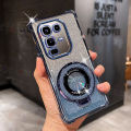 xprmy for infinix Note 50S 5G Luxury Glitter Bling Bracket Plating Case Gradient Four Corner Anti-drop Soft Silicone TPU Phone Cover Shell.