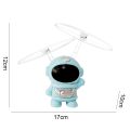 UFO Spaceman Gesture Sensing Flying Robot Astronaut Spacecraft Helicopter Remote Controlled Airplane Led Kids Toy. 