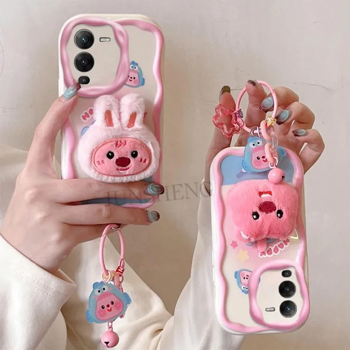 xprmy%20for%20Vivo%20V25%20Pro%20Cream%20Edge%20TPU%20Silicone%20Soft%20Case%20Cute%20Plush%20Doll%20Coal%20Ball%20Rabbit%20Strawberry%20Bear%20Frog%20Phone%20Case%20With%20Hanging%20Ring%20-%20Image%202