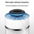 Universal New Serial Bus Photocatalyst Electric Night Anti Mosquito Killer Lamp Trap Mosquito Killer Fly Moth Bug Insect Trap Lamp 60㎡ Applicable Area - white. 