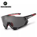 ROCKBROS Cycling Glasses Bicycle Men Sunglasses Road MTB Glasses Bike Riding Goggles Eyewear 5 Lens. 