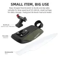 ROCKBROS Bicycle Tail Bag 0.4L Capacity Compact Quick Release Polyester with Fender Road Bike MTB Bike Accessories. 