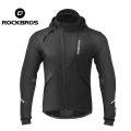 ROCKBROS Cycling Jacket Thermal Fleece Warm Windproof Autumn Winter Jersey for Men Women Outdoor Sport Elastic Long Sleeve Cycling Clothing. 