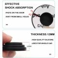 Car Shock Absorber Buffer Getah Pintu Hilang Bunyi Getaran Cushion Stickers Bonnet Trunk Soundproof Silicone Pad Adhesive Tape Door Protection Shocking Myvi Viva Axia Honda Toyota. 