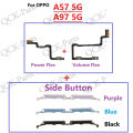 Power Button Switch Volume Mute Button On / Off Flex Cable For OPPO A57 5G A97 Realme V23 Q5i. 