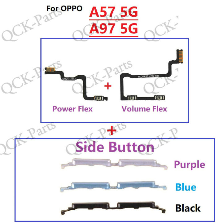 Power%20Button%20Switch%20Volume%20Mute%20Button%20On%20/%20Off%20Flex%20Cable%20For%20OPPO%20A57%205G%20A97%20Realme%20V23%20Q5i%20-%20Image%202