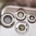 【FUN LIVE】 Homenhome Stainless Steel Sink Filter Kitchen Sewer Sink Garbage Strainer Kitchen Sink Stainless Steel Anti Blocking Mesh Plug. 