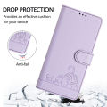 xprmy for OPPO A5 Pro 4G Cartoon Cat Phone Case Leather Wallet Flip Cover Strap. 