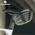 ROCKBROS Bicycle Tail Bag MTB Folding Road Bike Rear Seat Saddle Packet Portable Hangable Lights Wear-resistant Riding Equipment. 