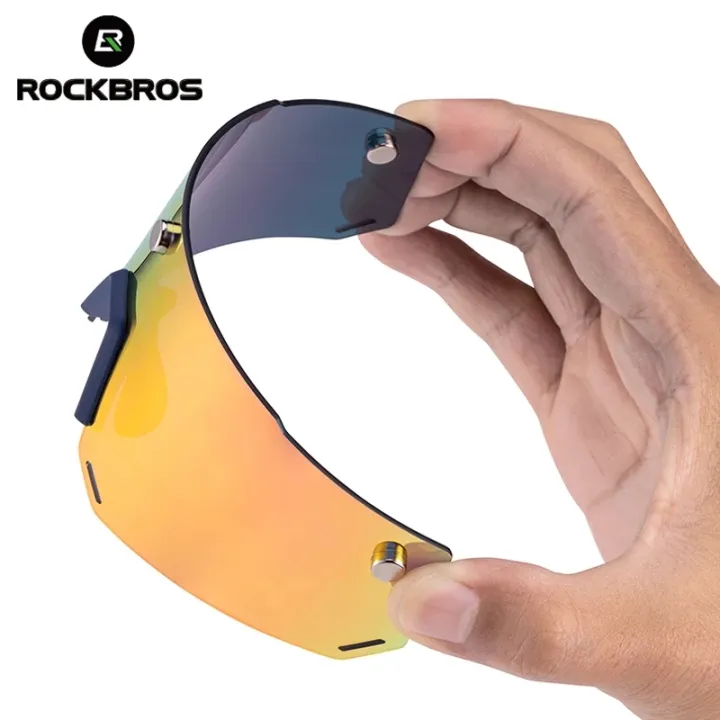 ROCKBROS%202%20In%201%20Bicycle%20Sunglasses%20Shades%20For%20Men%20MTB%20Polarized%20Sports%20UV400%20Magnetic%20Split%20HD%20Large%20Frameless%20Lens%20Cycling%20Eyewear%20-%20Image%205