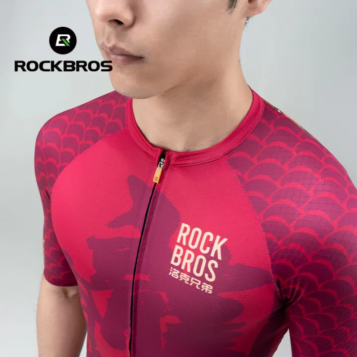 ROCKBROS%20Men's%20Cycling%20Jersey%20Elastic%20and%20Breathable%20Short%20Sleeve%20Shirt%20Dragon%20Elements%20Cycling%20Top%203%20Pockets%20And%20Smooth%20YKK%20Zipper%20Cycling%20Wear%20Sport%20Clothing%20-%20Image%208