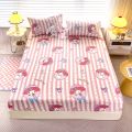 Dansunreve Sanrio Fittedsheet Single Quuen King Bed Sheet Cartoon Cinnamon Gog Pikachu Elsa Princess Bedsheet. 