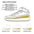 【Footprint】 Height Increase Insoles Full Insoles Shoe Cushion Pads For Men And Women 1Pair 1.5Cm / 2.5Cm / 3Cm. 